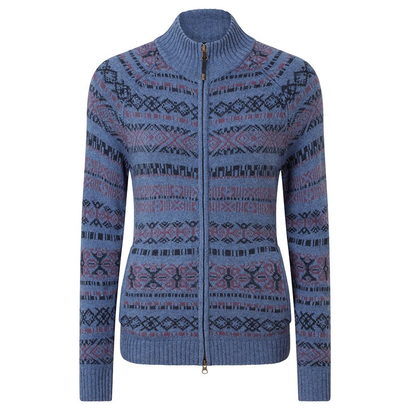 Sherpa Paro Full Zip Jacket Damen Fleecejacke neelo blue hier im Sherpa-Shop günstig online bestellen