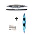 Pakboats Puffin Saranac Jubelpaket mit Verdeck und Fiberglas Paddeln
