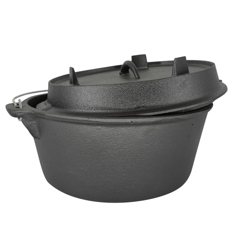 ARTS-Nature Dutch Oven BBQ Gusseiserner Feuertopf 31cm hier im ARTS-Nature-Shop günstig online bestellen
