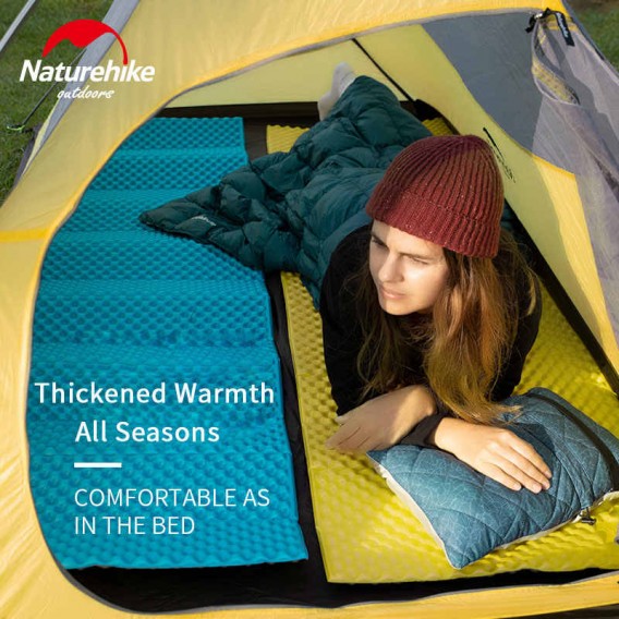 Naturehike Egg Crate Isomatte faltbar extra dick Thermomatte für Camping blau hier im Naturehike-Shop günstig online bestellen