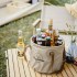 Naturehike Round Bucket faltbares Waschbecken Wasserbehälter light brown hier im Naturehike-Shop günstig online bestellen