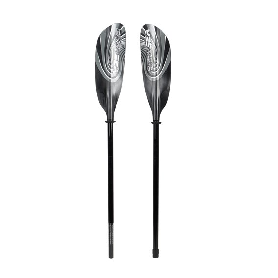 ExtaSea Super-Touring Fiberglas Vario Doppelpaddel 2-teilig black hier im ExtaSea-Shop günstig online bestellen