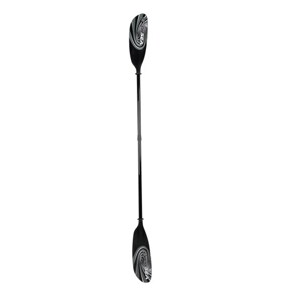 ExtaSea Super-Touring Fiberglas Vario Doppelpaddel 2-teilig black hier im ExtaSea-Shop günstig online bestellen