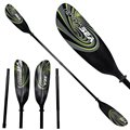 ExtaSea Super-Touring Fiberglas Vario Doppelpaddel 4-teilig lime
