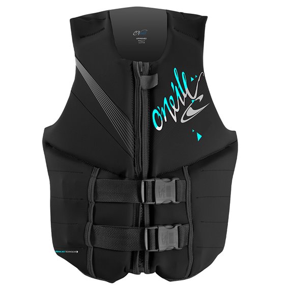 Oneill Womens Reactor 50N CE Vest Damen Neopren Prallschutzweste black hier im ONeill-Shop günstig online bestellen