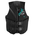 Oneill Womens Reactor 50N CE Vest Damen Neopren Prallschutzweste black