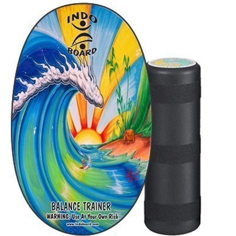 Indoboard Original Bamboo Beach Balancetrainer inkl. Rolle hier im Indo Board-Shop günstig online bestellen