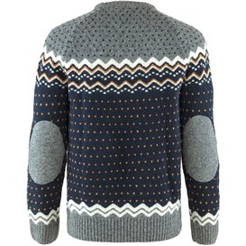 Fjällräven Övik Knit Sweater Herren Pullover Wollpullover dark navy hier im Fjällräven-Shop günstig online bestellen