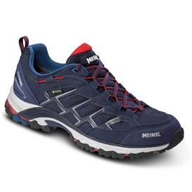 Meindl Caribe GTX Herren Freizeitschuhe Wanderschuhe navy-rot