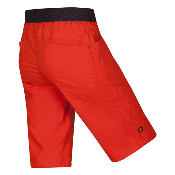 Ocun Mania Shorts Herren Kurze Kletter Shorts Sporthose orange-poinciana hier im Ocun-Shop günstig online bestellen