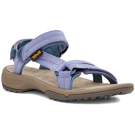 Teva Terra Fi Lite Suede Damen Trekkingsandale purple impression