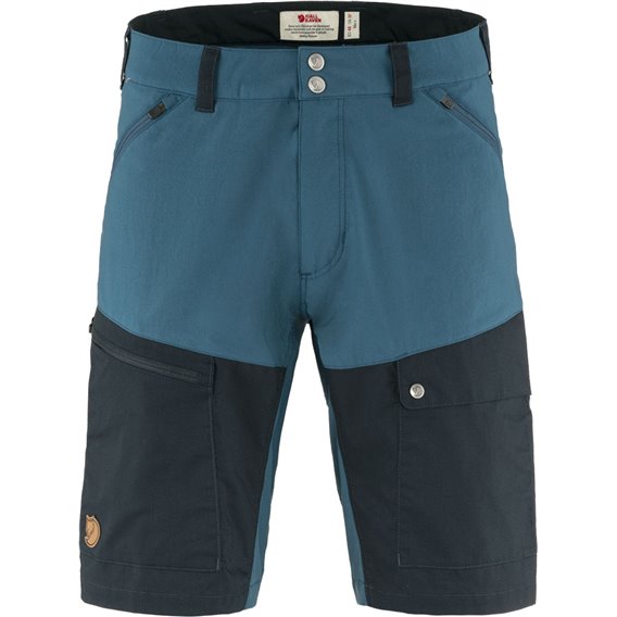 Fjällräven Abisko Midsummer Shorts Herren kurze Wanderhose indigo blue-dark navy hier im Fjällräven-Shop günstig online bestelle