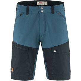 Fjällräven Abisko Midsummer Shorts Herren kurze Wanderhose indigo blue-dark navy