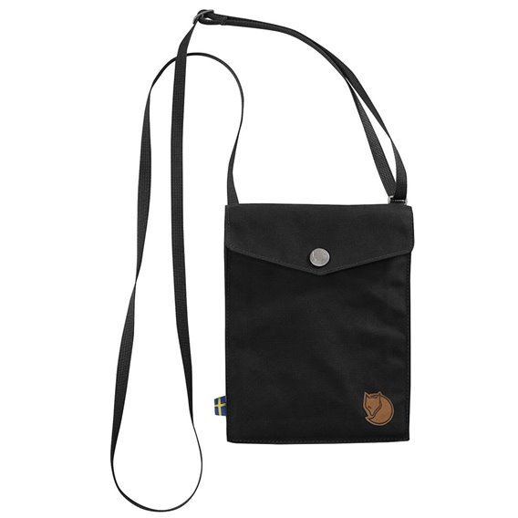 Fjällräven Pocket kleine Umhängetasche Schultertasche black hier im Fjällräven-Shop günstig online bestellen