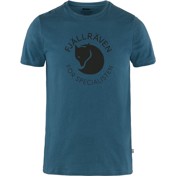 Fjällräven Fox T-Shirt Herren Kurzarmshirt indigo blue hier im Fjällräven-Shop günstig online bestellen