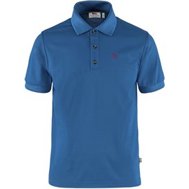 Fjällräven Crowley Pique Shirt Herren Poloshirt alpine blue