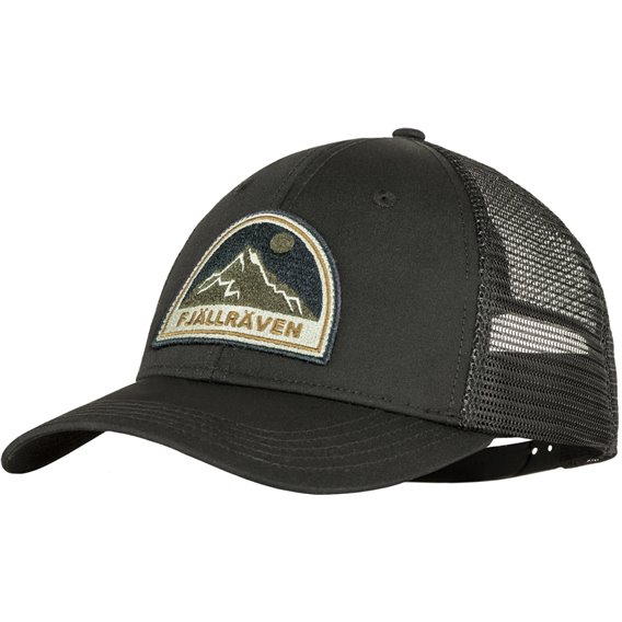 Fjällräven Badge Långtradarkeps Basecap Kappe black hier im Fjällräven-Shop günstig online bestellen
