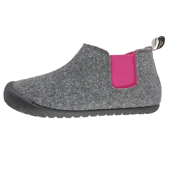 Gumbies Brumby Damen Hausschuhe Hüttenschuhe grey-pink hier im Gumbies-Shop günstig online bestellen