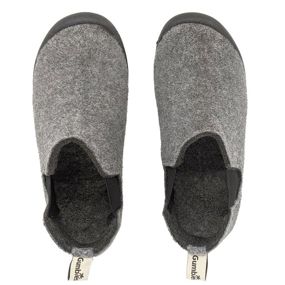 Gumbies Brumby Hausschuhe Hüttenschuhe grey-charcoal hier im Gumbies-Shop günstig online bestellen