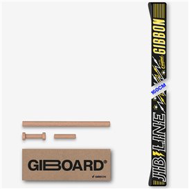 Gibbon Giboard Webbing Jib Gurtband Slackline-Gurtband black hier im GIBBON-Shop günstig online bestellen