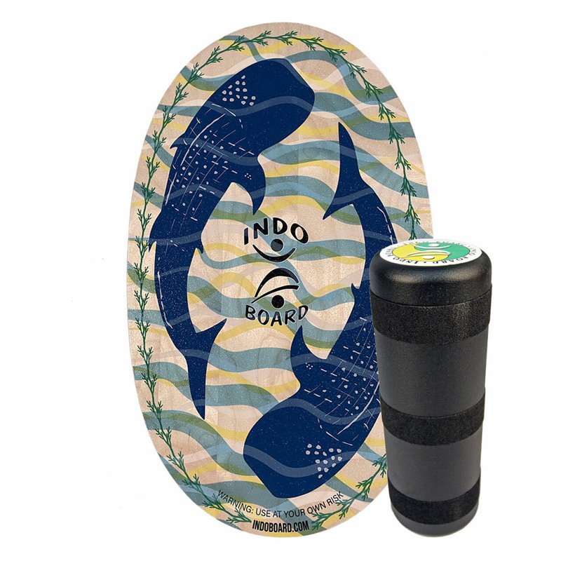 Indoboard Original Whale Shark Balancetrainer inkl. Rolle hier im Indo Board-Shop günstig online bestellen