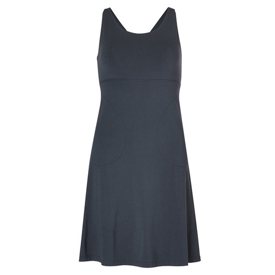 Sherpa Neha Dress Damen Kleid Sommerkleid black solid hier im Sherpa-Shop günstig online bestellen