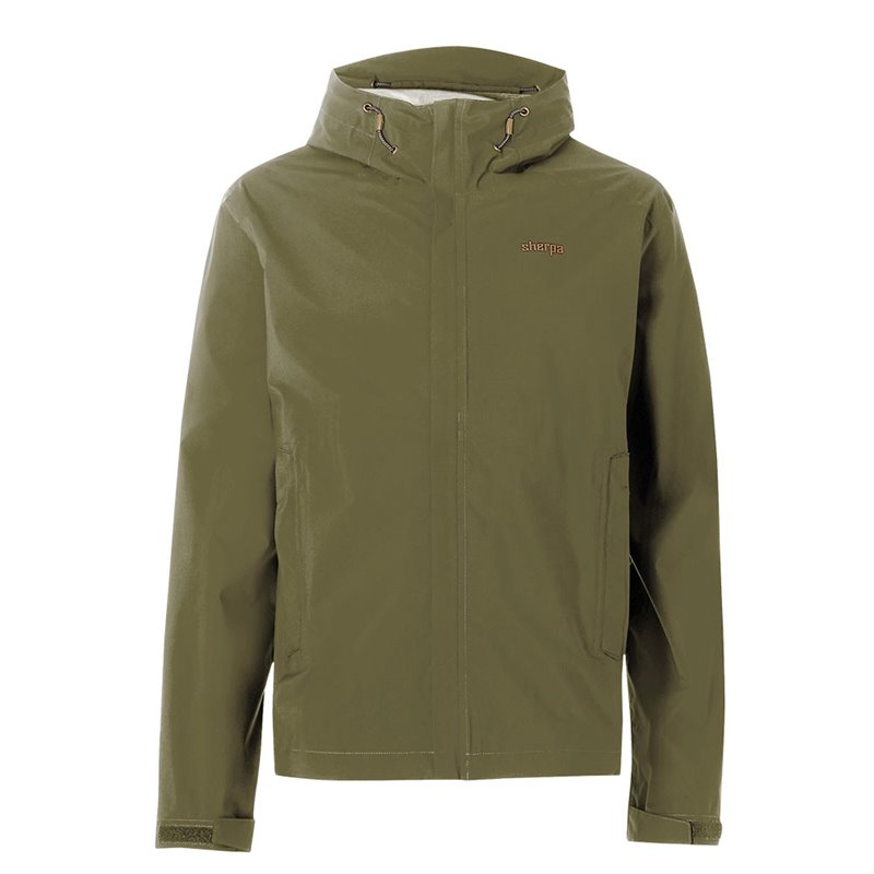 Sherpa Nima 2.5-Layer Jacket Herren Regenjacke evergreen hier im Sherpa-Shop günstig online bestellen