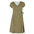 Sherpa Padma Wrap Dress Damen Kleid Sommerkleid evergreen leaf