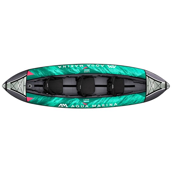 Aqua Marina Laxo 380 Kajak für 3 Personen Set mit Paddel und Pumpe hier im Aqua Marina-Shop günstig online bestellen