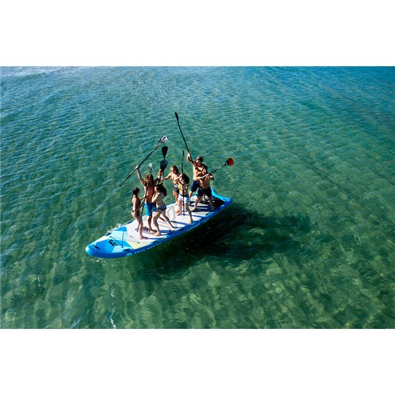 Aqua Marina Mega 18.1 aufblasbares Stand Up Paddle Board 7 Personen SUP hier im Aqua Marina-Shop günstig online bestellen