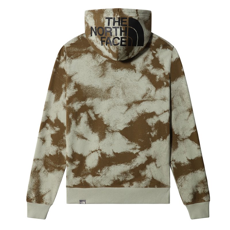 The North Face Seasonal Drew Peak Pullover Light Herren Hoodie olive retro dye print hier im The North Face-Shop günstig online 