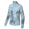 The North Face 100 Glacier Full Zip Damen Fleecejacke beta blue dye texture print
