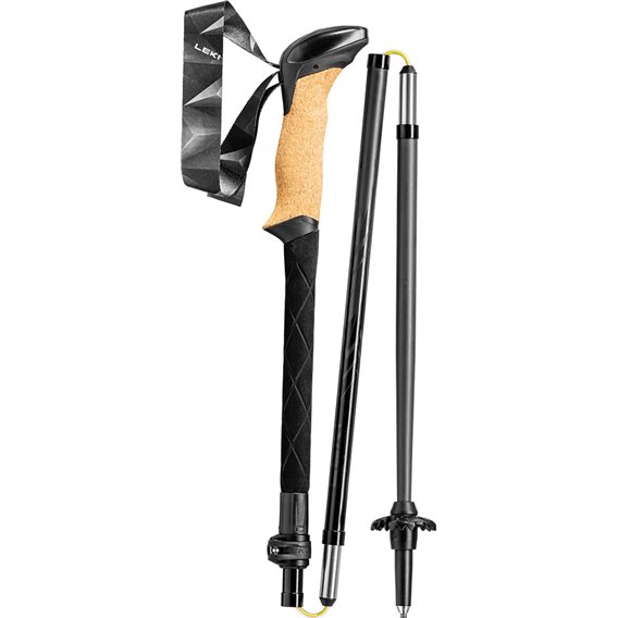 Leki Black Series FX Carbon Trekkingstöcke Faltstöcke black-carbon hier im Leki-Shop günstig online bestellen