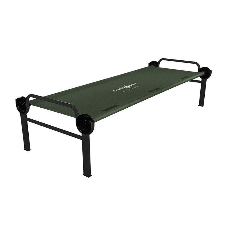 Disc-O-Bed Single L Feldbett Campingbett olivgrün hier im Disc-O-Bed-Shop günstig online bestellen