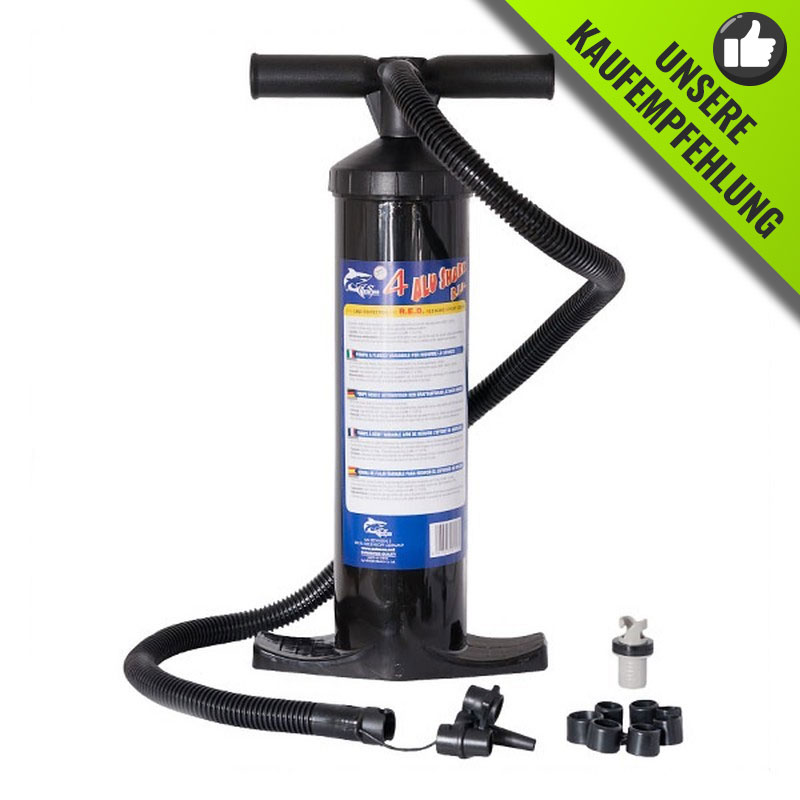 ExtaSea Alu R.E.D. Pumpe Doppelhubpumpe Handpumpe 4L black