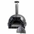ARTS-Nature Pizzaofen XXL black tiled Outdoor Holzbackofen Luxus Steinofen