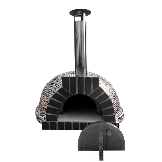 ARTS-Nature Pizzaofen XXL dotted-mix Outdoor Holzbackofen Luxus Steinofen hier im ARTS-Nature-Shop günstig online bestellen