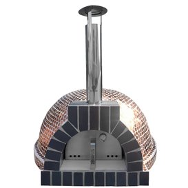 ARTS-Nature Pizzaofen XXL hexagon-mix Outdoor Holzbackofen Luxus Steinofen hier im ARTS-Nature-Shop günstig online bestellen