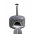 ARTS-Nature Pizzaofen XXXL black tiled Outdoor Holzbackofen Luxus Steinofen