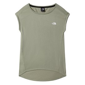 The North Face Tanken Tank Damen T-Shirt Kurzarmshirt tea green light heather