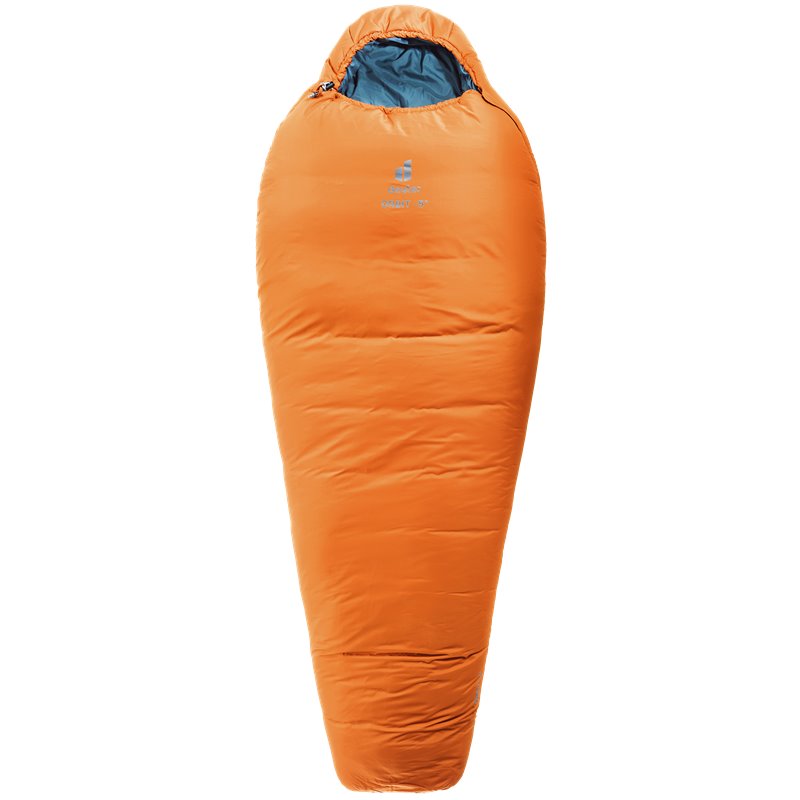 Deuter Orbit -5° SL -RV links- Damen Kunstfaser-Schlafsack mandarine-slateblue hier im Deuter-Shop günstig online bestellen