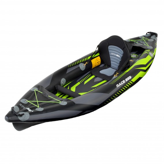 ExtaSea Race 285 1er Kajak aufblasbar Drop-Stitch Schlauchboot Kajak lime hier im ExtaSea-Shop günstig online bestellen