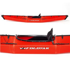 FoldYak One 390 Faltkajak im Origami Stil Faltboot red hier im FoldYak-Shop günstig online bestellen