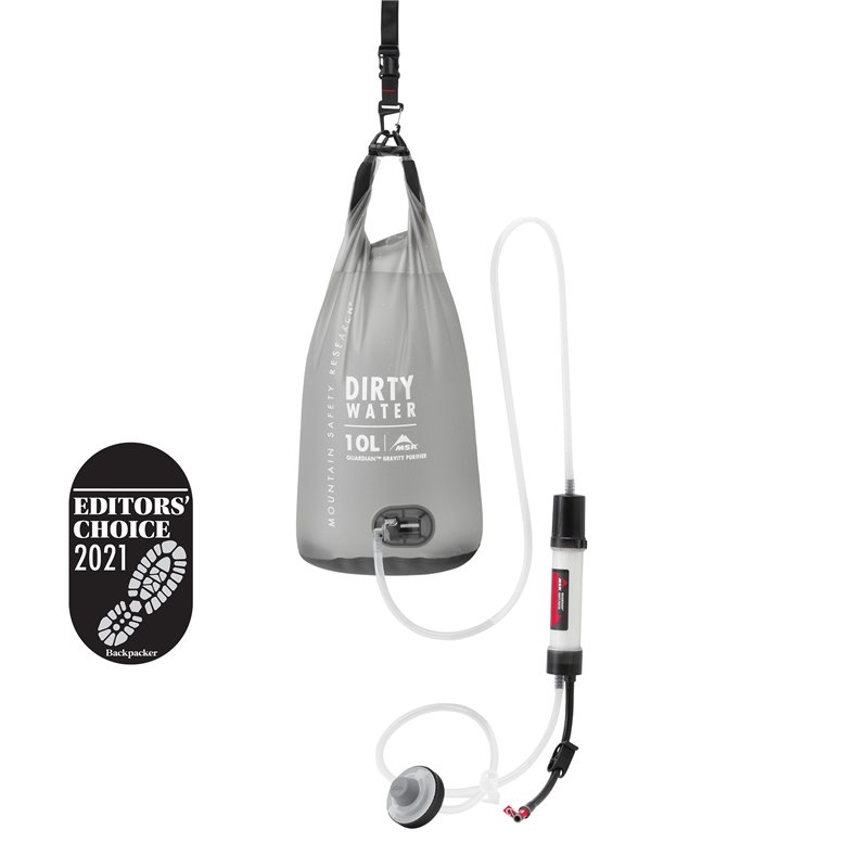 MSR Guardian Gravity Purifier Wasseraufbereiter Schwerkraftentkeimer Wasserfilter hier im MSR-Shop günstig online bestellen