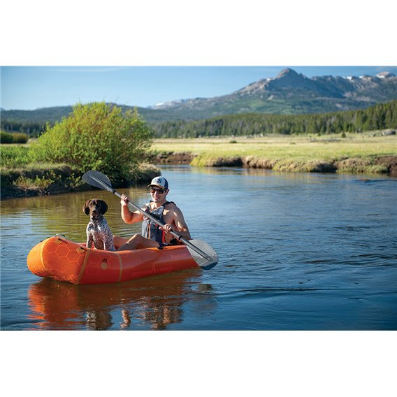 Advanced Elements PackLite+ Packraft 1 Personen Kajak aufblasbares Luftboot Raftingboot orange hier im Advanced Elements-Shop gü