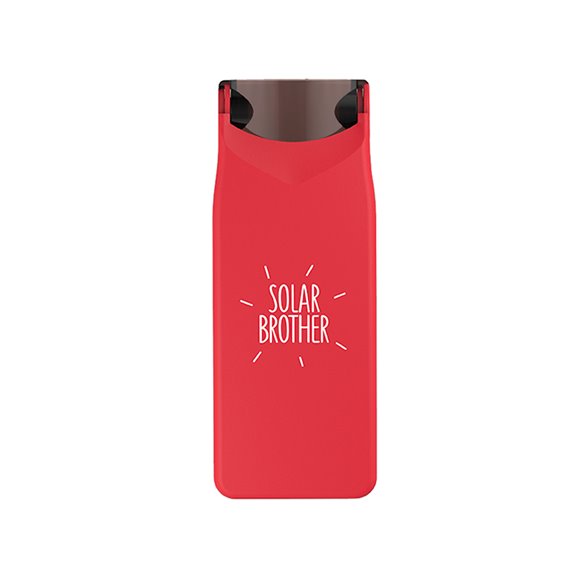 Solar Brother Suncase Gear Solar Feuerzeug für Survival & Outdoor rot hier im Solar Brother-Shop günstig online bestellen