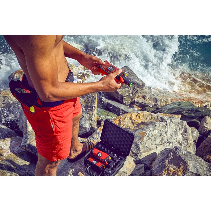 Restube Automatic Auftriebshilfe für Ersthelfer & Drohnen Schwimmhilfe Rettungssystem red hier im RESTUBE-Shop günstig online be
