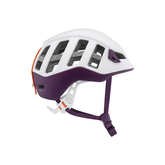 Petzl Meteora Kletterhelm für Damen Kopfschutz zum Bergsteigen white-violet hier im Petzl-Shop günstig online bestellen