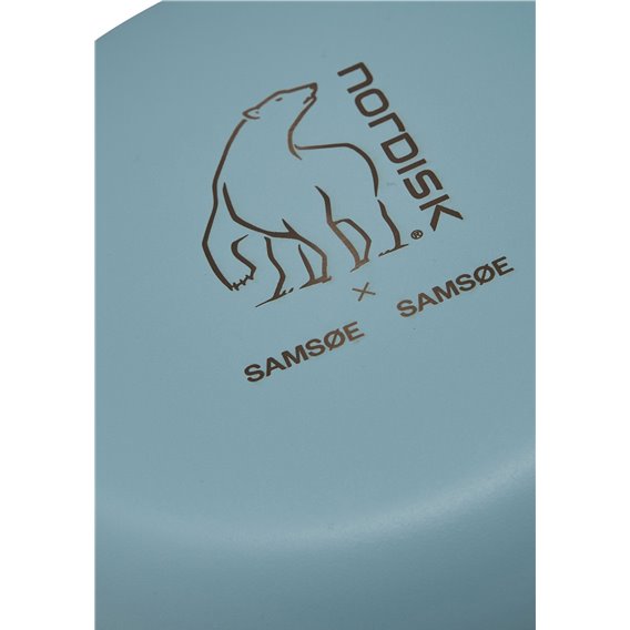 Nordisk Steel Plate Samsoe Edelstahl Teller 18cm Campinggeschirr iced-aqua hier im Nordisk-Shop günstig online bestellen