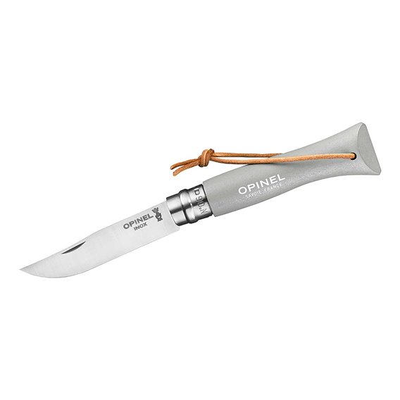 Opinel Colorama No 06 Taschenmesser Outdoormesser hellgrau hier im Opinel-Shop günstig online bestellen